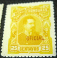 Honduras 1891 President Luis Bográn Official 25c - Mint - Honduras