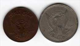 Lot De 2 Pièces De Monnaie Arabe 1972 & 1981 : Origine à Préciser Plus Tard - Sin Clasificación