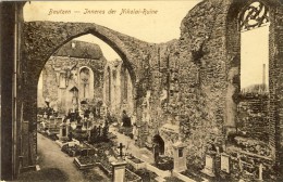 Bautzen - Inneres Der Nikolai-Ruine - 2 Scans - Bautzen