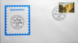 Iceland 1987  EUROPA Special Cancel Letter   ( Lot 2970 ) - Covers & Documents