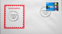 Iceland 1988  EUROPA Special Cancel Letter   ( Lot 2964 ) - Brieven En Documenten