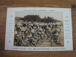 Pilou-pilou, Danse Calédonienne NOUMEA Des éditions Messageries Maritimes - New Caledonia