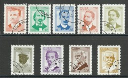 Cuba; 1996 Independence Fighters (Complete Set) - Usati