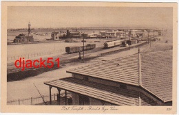 Egypte / Egypt - Port Fewfik - Bird's Eye View / Vue à Vol D'oiseau / Train / Wagon - Suez