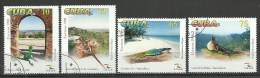 Cuba; 1998 World Tourism Day "Reptiles" (Complete Set) - Gebruikt