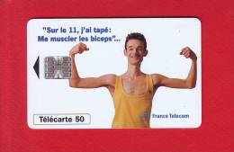 396 - Telecarte Publique Telephone Le 11 Biceps (F660) - 1996