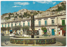 Modica - Fontana E Piazza Corrado Rizzone - H1760 - Modica