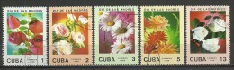 Cuba ; 1988 Mothers' Day, Flowers - Gebruikt