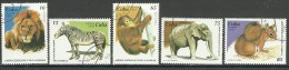 Cuba; 1995 Animals From Havana Zoological Gardens - Gebraucht