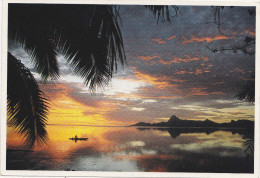 Polynésie Française,MOOREA,l´ile Soeur De TAHITI,mer Du Sud,petit Coin De Paradis,essai Nucléaire,pecheur - Polynésie Française