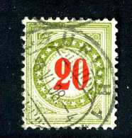 2207 Switzerland 1897  Michel #19 II BY Gc K  Used    Scott #J25  ~Offers Always Welcome!~ - Taxe