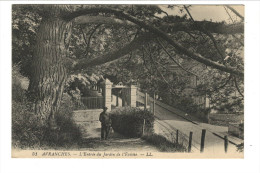 51 - AVRANCHES - L' Entrée Du Jardin De L'Evêché -- LL - Avranches