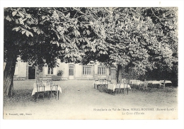 Cp, 28, Sorel-Moussel, Hostellerire Du Val De L'Eure, La Cour D'Entrée - Sorel-Moussel
