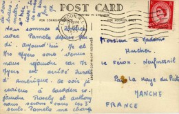 1641 Postal London 1953 Inglaterra, - Cartas & Documentos
