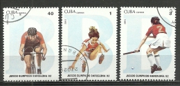 Cuba; 1992 Olympic Games, Barcelona (2nd Series) - Gebraucht