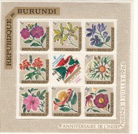 Burundi Hb 17 - 3 Hojas Diferentes Viñetas - Blocs-feuillets