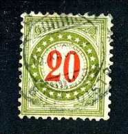 2213 Switzerland 1904  Michel #19 II BY Gc N  Used    Scott #J25  ~Offers Always Welcome!~ - Strafportzegels