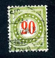 2219 Switzerland 1904  Michel #19 II BY Gc N  Used    Scott #J25  ~Offers Always Welcome!~ - Strafportzegels