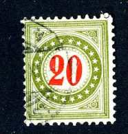 2223 Switzerland 1906  Michel #19 II BY Gc N  Used    Scott #25  ~Offers Always Welcome!~ - Taxe