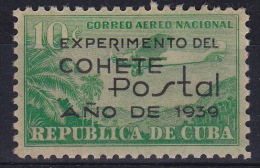 01847 Cuba Aereos YV. 31 *  Cat. 70€ - Airmail