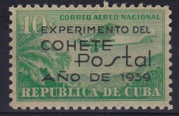 01847 Cuba Aereos YV. 31 *  Cat. 70€ - Luchtpost