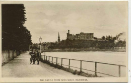 INVERNESS-SHIRE - INVERNESS - THE CASTLE FROM NESS WALK RP Inv34 - Inverness-shire