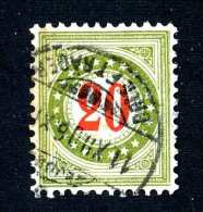 2228 Switzerland 1906  Michel #19 II BY Gc N  Used   Scott #25  ~Offers Always Welcome!~ - Strafportzegels