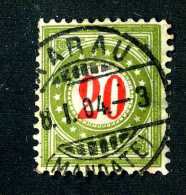 2233 Switzerland 1904  Michel #19 II BY Gc N  Used   Scott #25  ~Offers Always Welcome!~ - Taxe