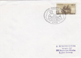 BRD 1180 EF Auf Briefumschlag Mit Sonderstempel: Essen 5. Int.Briefmarken-Messe - Tag Der Jugend 26.5.1984 - Franking Machines (EMA)