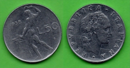 ITALIA LIRE 50 1958 - RARISSIMA - 50 Lire