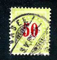 2243 Switzerland 1885  Michel #20 IIAX Ba K  Used   Scott #J26a  ~Offers Always Welcome!~ - Postage Due