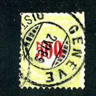 2285 Switzerland 1889  Michel #22 IIAX Da  Used   Scott #J28a  ~Offers Always Welcome!~ - Postage Due