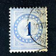 2291 Switzerland 1878  Michel #1  Used   Scott #J1  ~Offers Always Welcome!~ - Postage Due