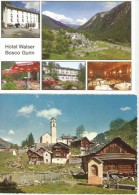 BOSCO GURIN Hotel WALSER 5 Cartoline - Bosco/Gurin