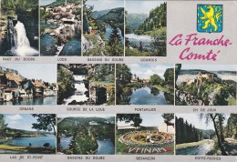 Cp , FRANCHE-COMTÉ , Multi-Vues - Franche-Comté