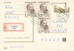 I2879 - Czechoslovakia (1981) 951 04 Lapas - Lettres & Documents