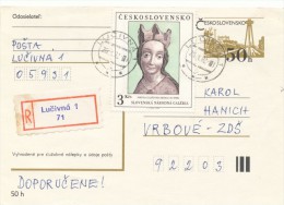 I2881 - Czechoslovakia (1982) 059 31 Lucivna 1 - Lettres & Documents