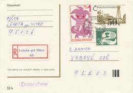 I2883 - Czechoslovakia (1981) 951 36 Lehota Pri Nitre - Lettres & Documents