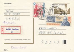 I2890 - Czechoslovakia (1982) 044 32 Velka Lodina - Lettres & Documents