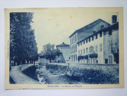 MONTLUEL  (Ain)  :  La  SEREINE  Et  L'HÔPITAL - Montluel