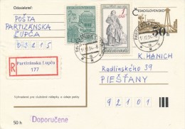 I2898 - Czechoslovakia (1984) 032 15 Partizanska Lupca - Lettres & Documents