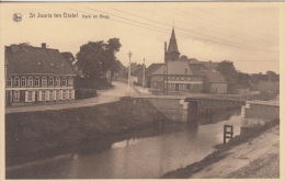 Beernem   Sint-Joris Ten Distel   Kerk En Brug             Scan 7086 - Beernem