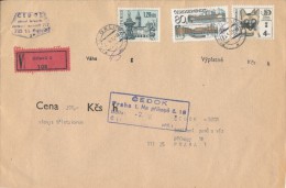 I2780 - Czechoslovakia (1983) 735 11 Orlova 1 / 110 00 Praha 1 - Lettres & Documents