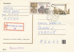 I2905 - Czechoslovakia (1983) 951 24 Nove Sady Pri Nitre - Lettres & Documents