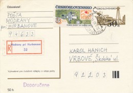 I2907 - Czechoslovakia (1983) 946 33 Modrany Pri Hurbanove - Lettres & Documents