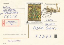 I2911 - Czechoslovakia (1983) 956 35 Nedašovce Pri Topolcanoch - Lettres & Documents