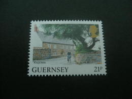 F136- Set MNH Guernsey - 1991- SC. 453-454- Landscapes - 21P,26P - Guernsey