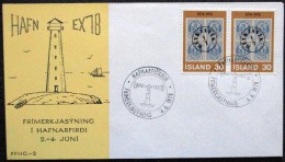 Iceland 1978 Special Cancel Cover Leuchttûrme/ Lighthaus 4-6 ( Lot 3025 ) - Covers & Documents