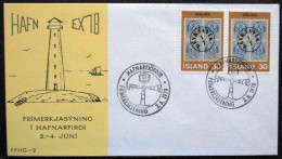 Iceland 1978 Special Cancel Cover Leuchttûrme/ Lighthaus 3-6 ( Lot 3024 ) - Covers & Documents