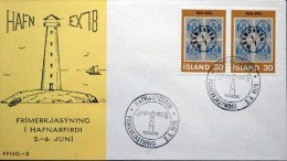 Iceland 1978 Special Cancel Cover Leuchttûrme/ Lighthaus 2-6 ( Lot 3021 ) - Cartas & Documentos